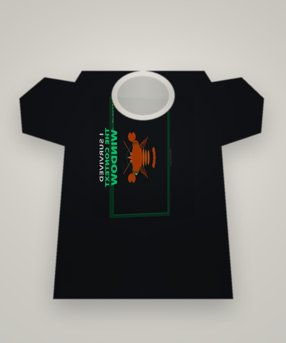 I Survived the Context Window tee — OpenClaw Apparel